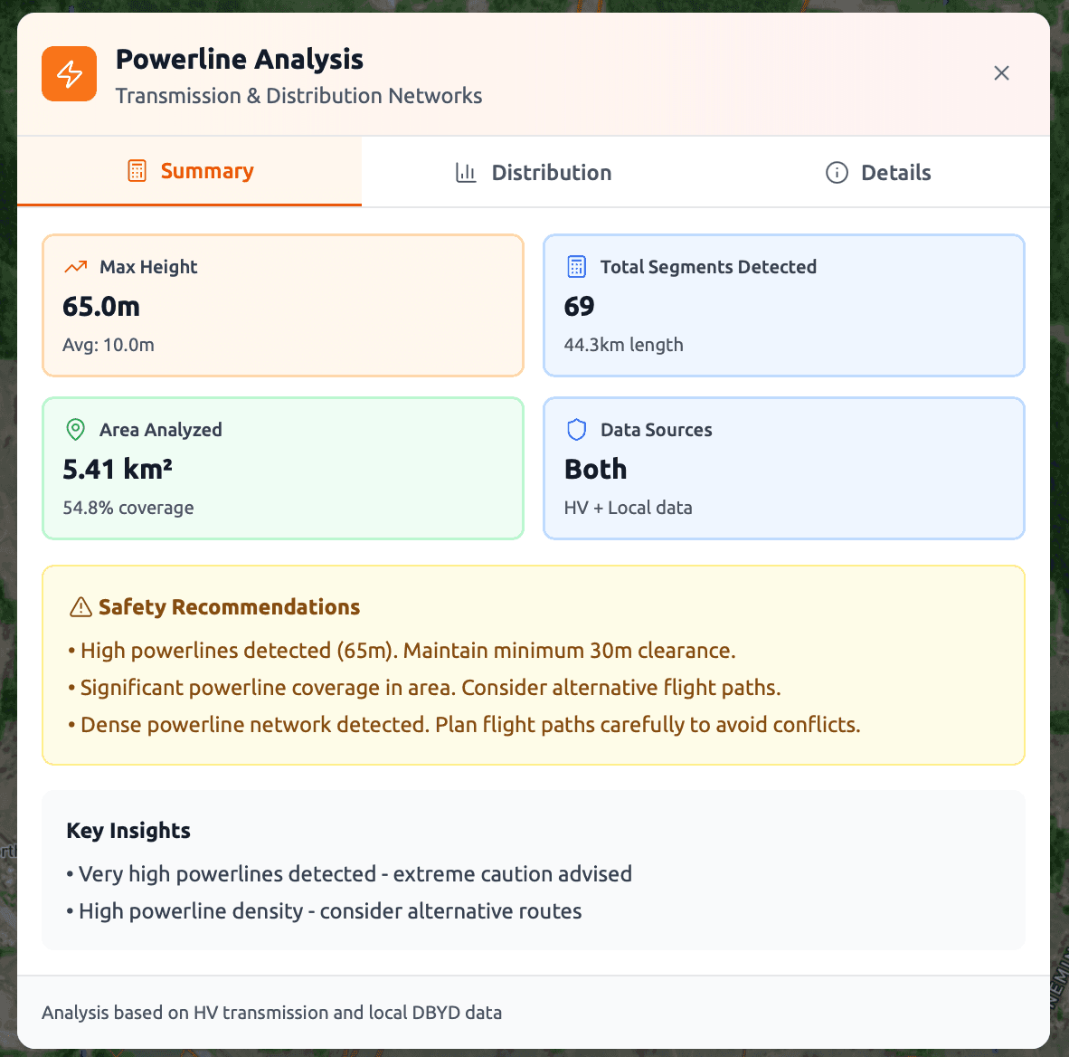 Safety Assessment Interface - Screenshot 5