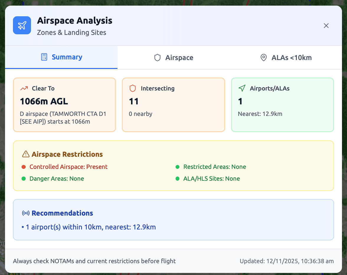 Safety Assessment Interface - Screenshot 8